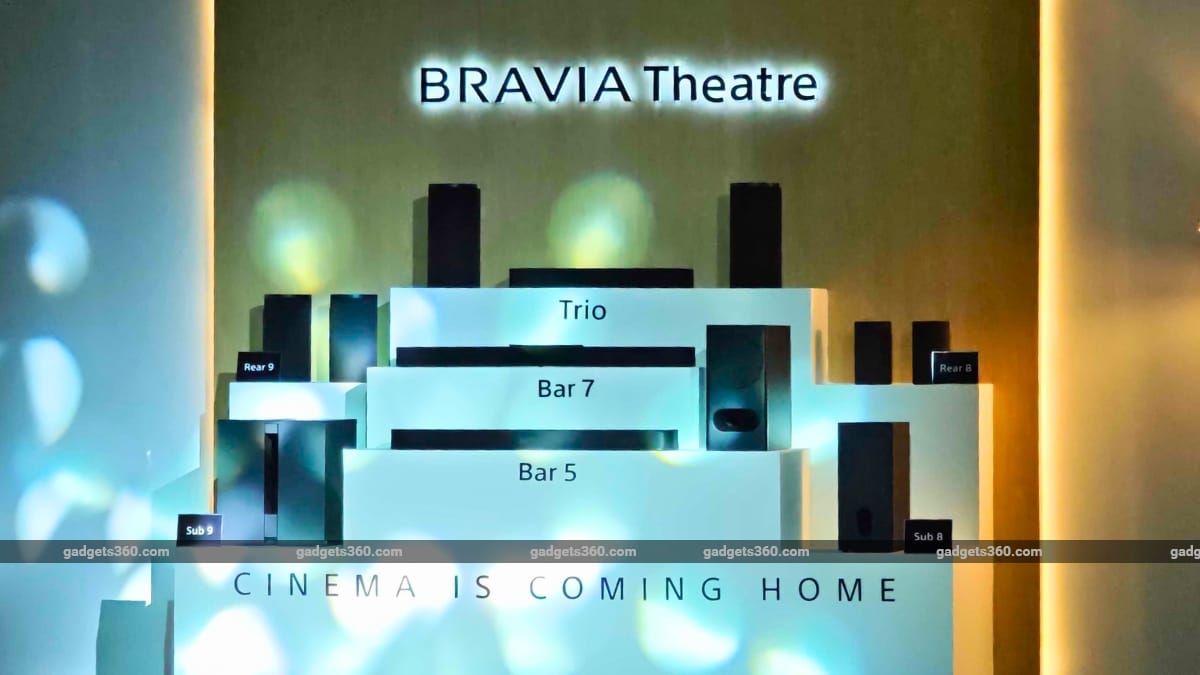 Sony Bravia Theatre Trio Launched in India Alongside Bravia Theatre Bar 7, Bar 5 and New Wireless Speakers, Subwoofers