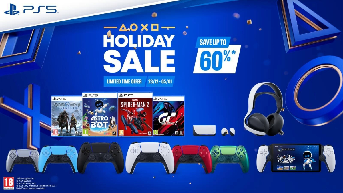 Sony Announces Year-End Holiday Sale in India on PS5 Accessories, Games