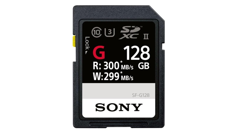 Sony Launches 'World's Fastest SD Card' With Write Speeds Up to 299MBps