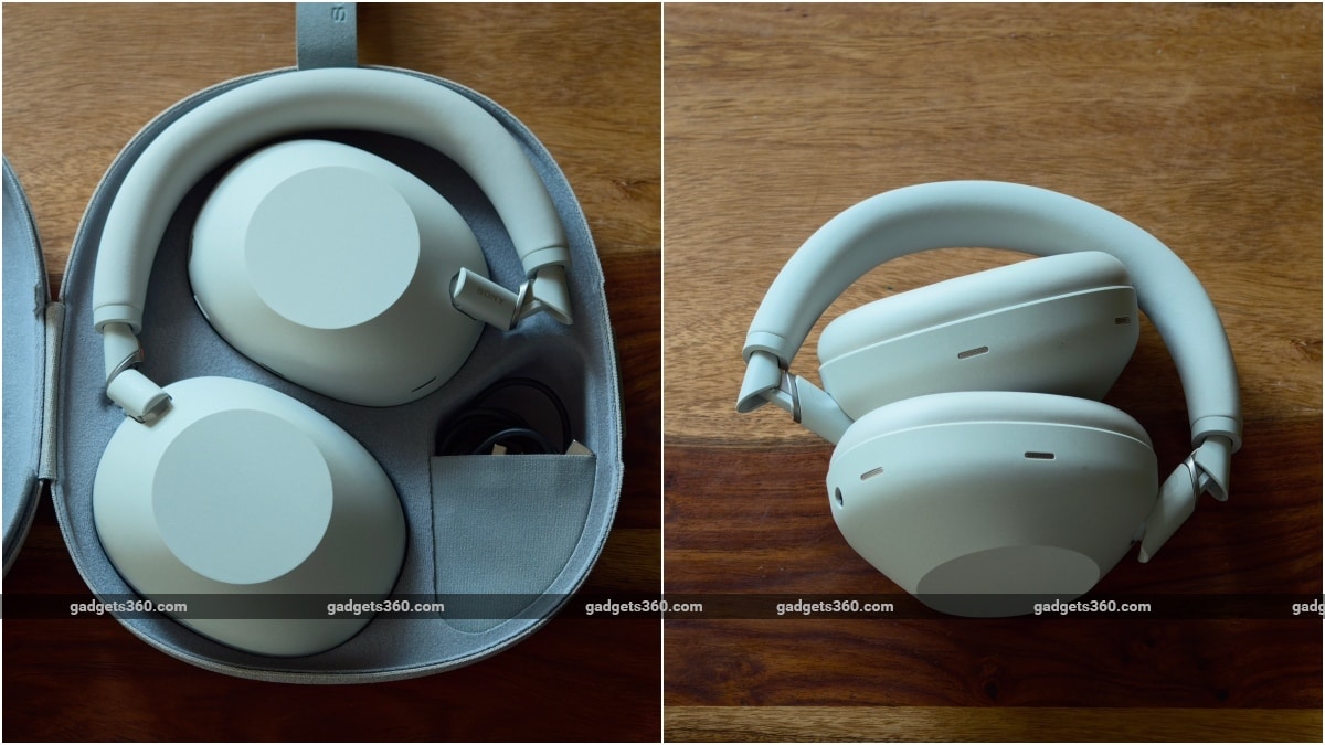sony wh 1000xm6 design no case gadgets 360 SonyWH1000XM6  Sony
