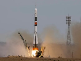 US-Russian Crew Blasts Off for Space Station With One Empty Seat US-Russian Crew Blasts Off for Space Station With One Empty Seat