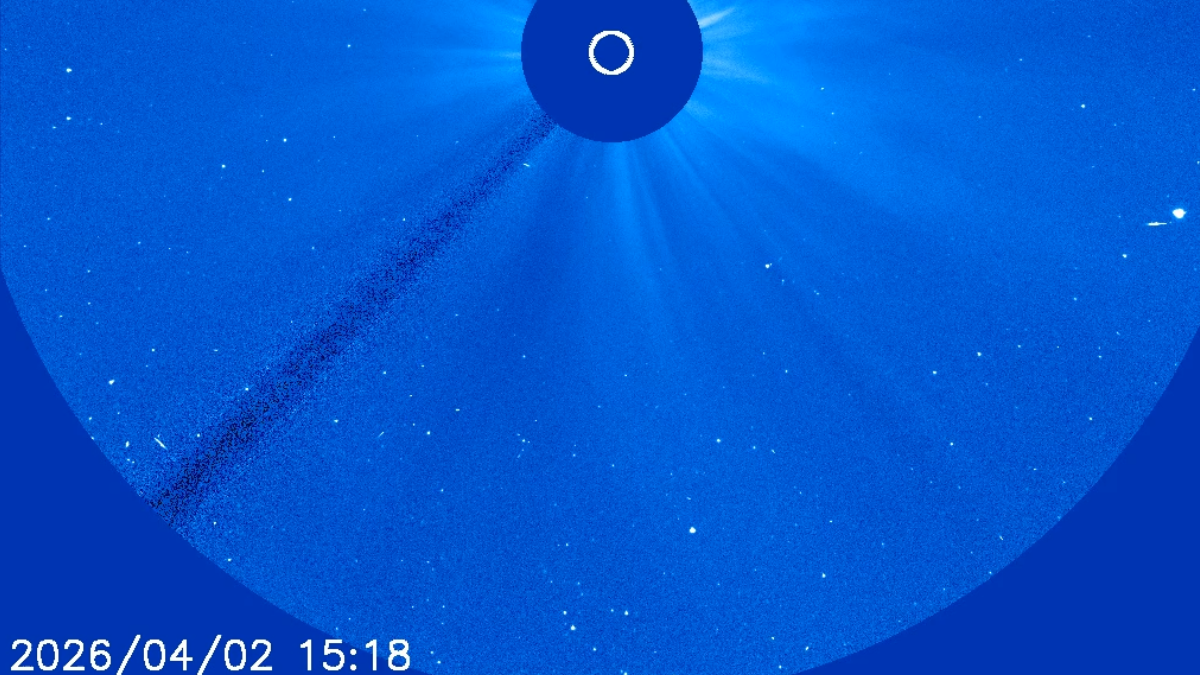 La NASA observe la désintégration rare d’une comète raseuse près du Soleil