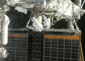 NASA Astronauts Complete 7-Hour Spacewalk to Prepare ISS Power System Upgrade