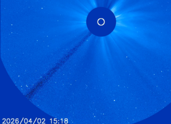 NASA Observes Rare Sungrazer Comet Disintegration Near the Sun
