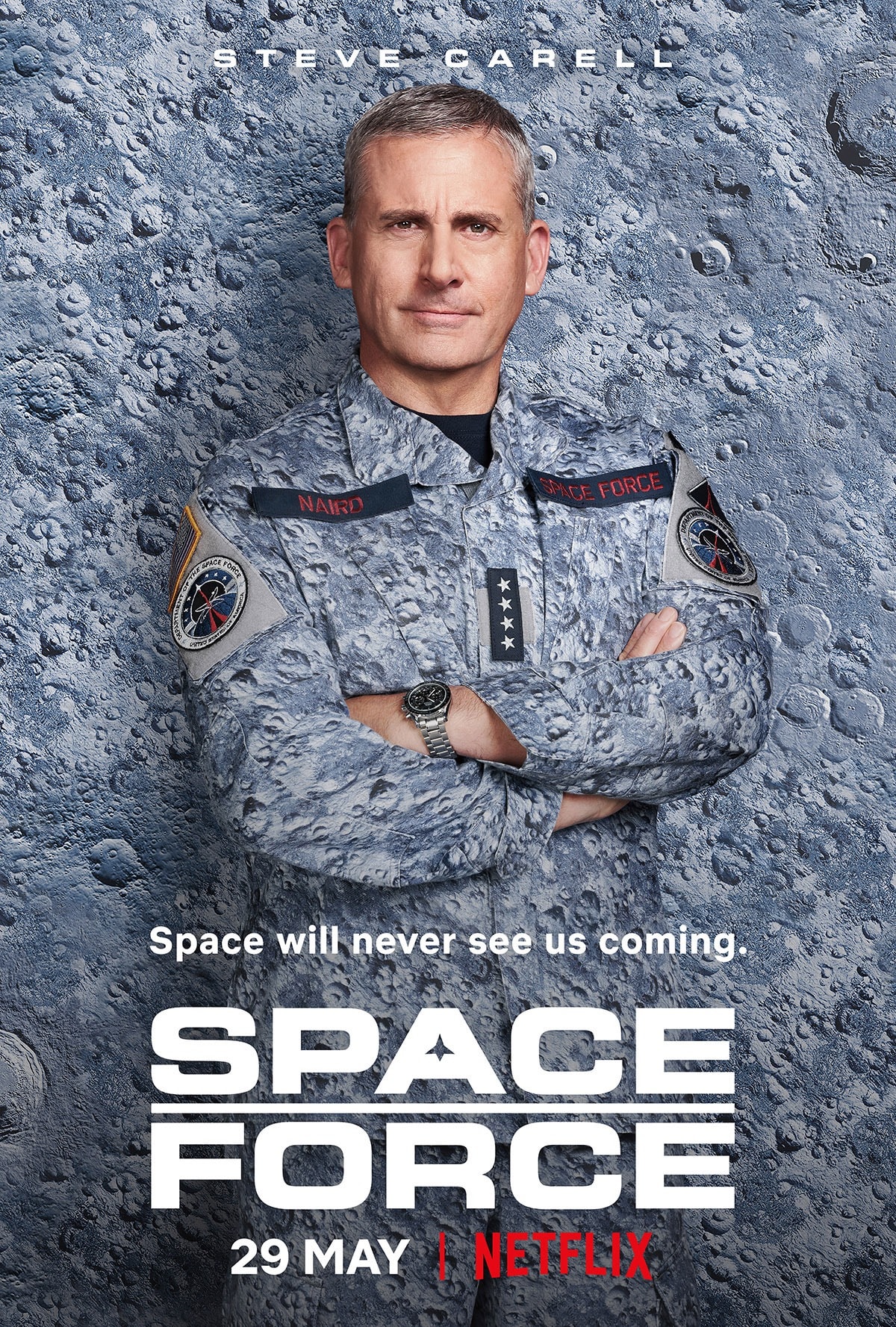 space force poster Space Force Netflix poster