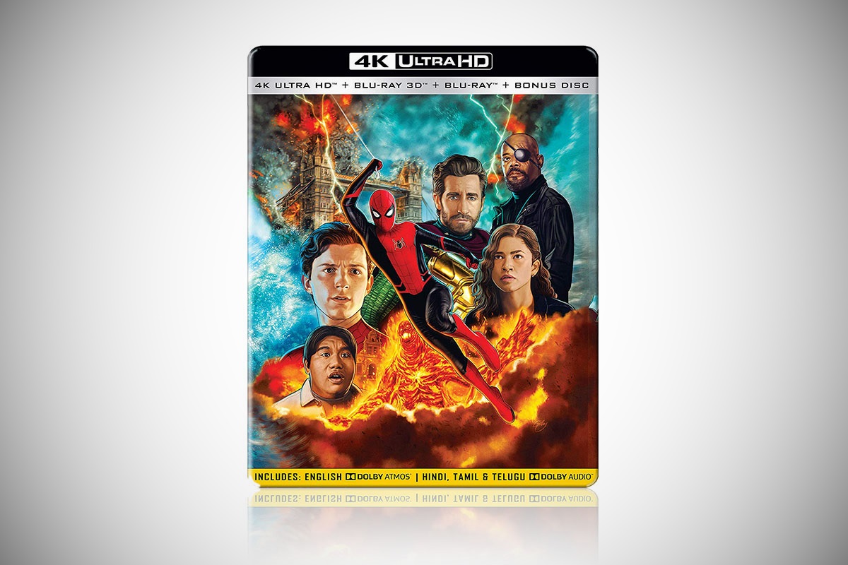 Spider-Man: Far From Home Now Available on HD, 3D, 4K Blu-ray in India in English, Hindi, Tamil, and Telugu