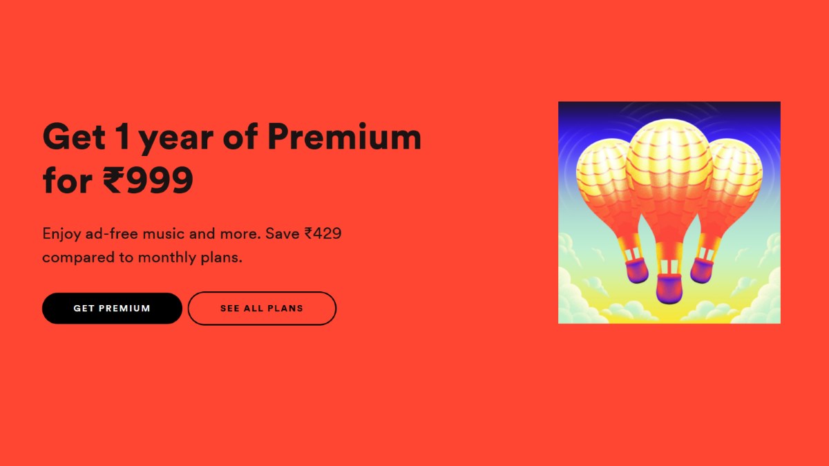 Spotify Premium India Annual Plan Down to Rs. 999 for the Rest of 2020