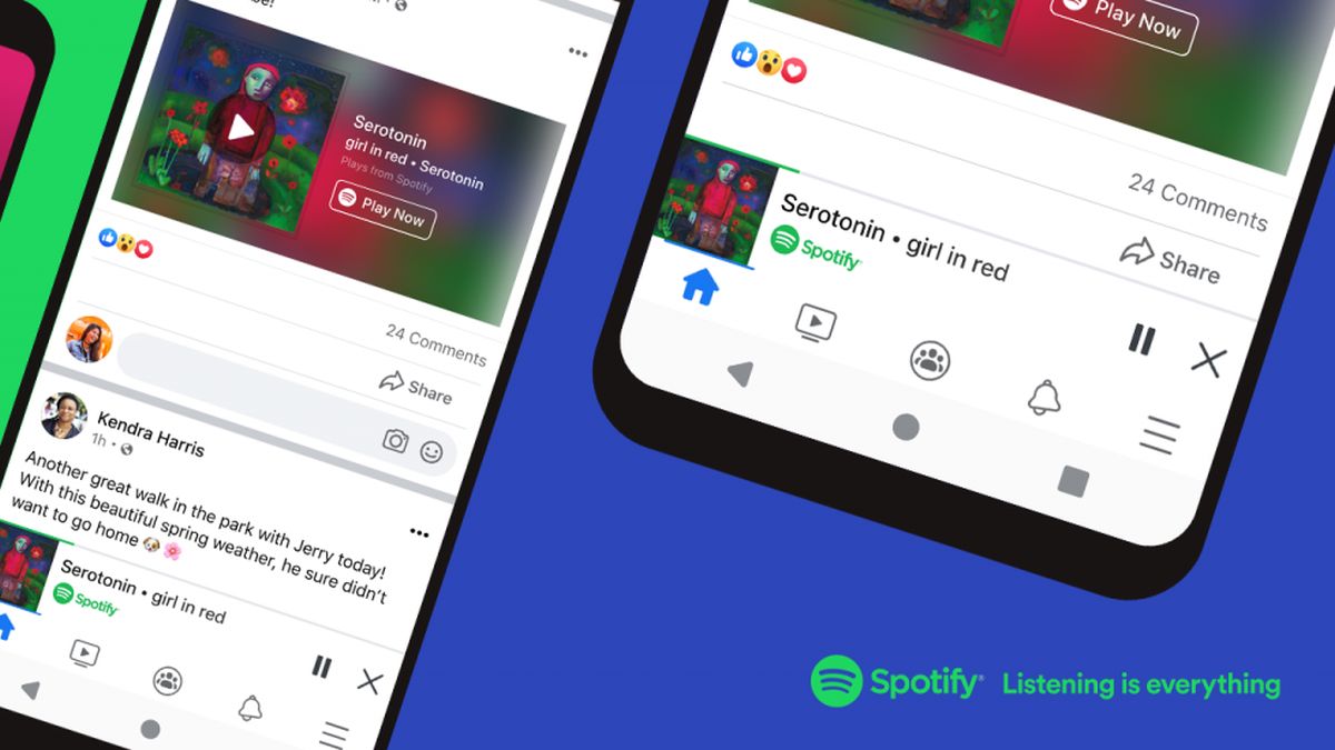 Spotify Teams Up With Facebook to Let Users Play Music, Podcasts on the Social Network App