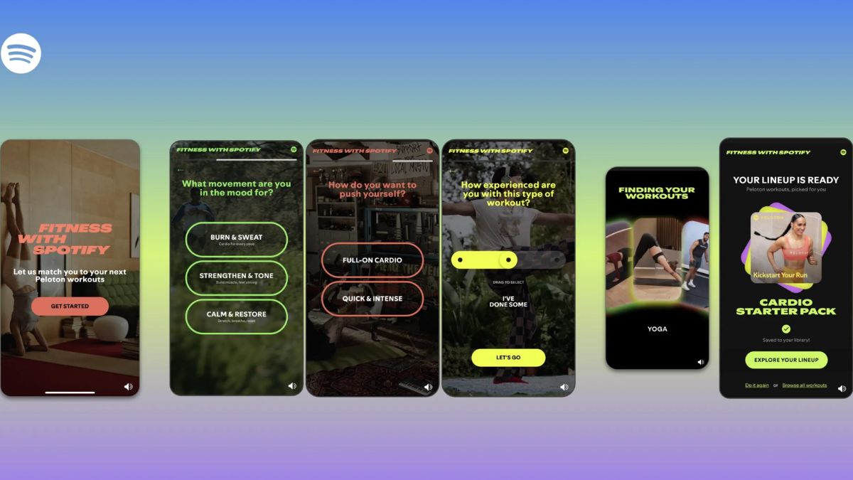 Spotify Takes on Apple Fitness+, Fitbit With New Guided Workout Experience