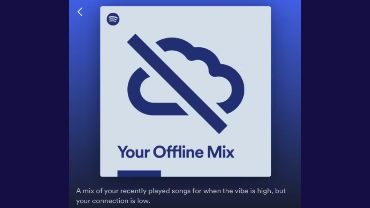 Spotify Announces Testing Offline Mix Playlist, May Compete With YouTube in Coming Days