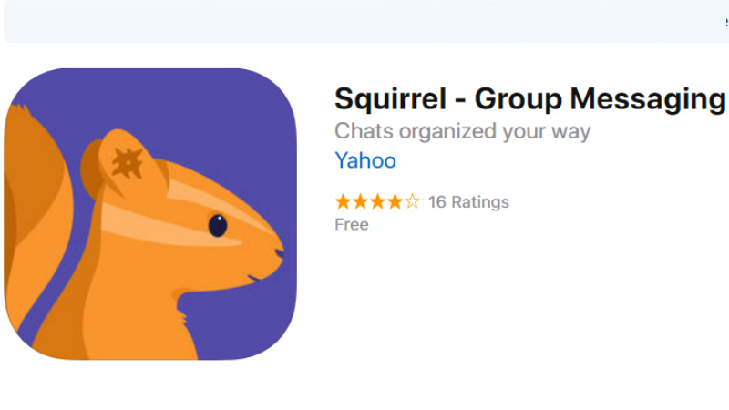 Yahoo Squirrel Group Chat App Unveiled for Android and iOS, Invite-Only for Now