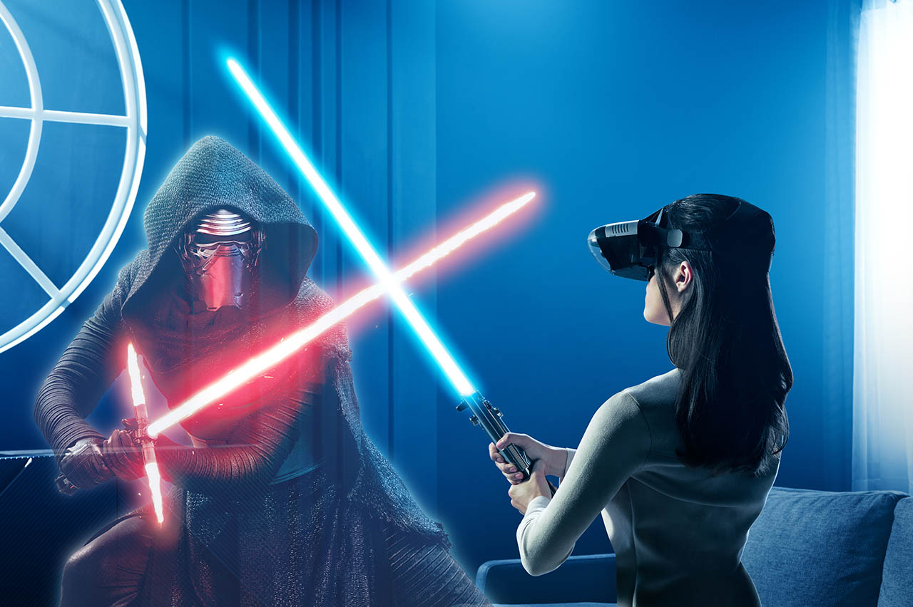 Star Wars: Jedi Challenges Makes You a Jedi With an Augmented Reality Lightsaber