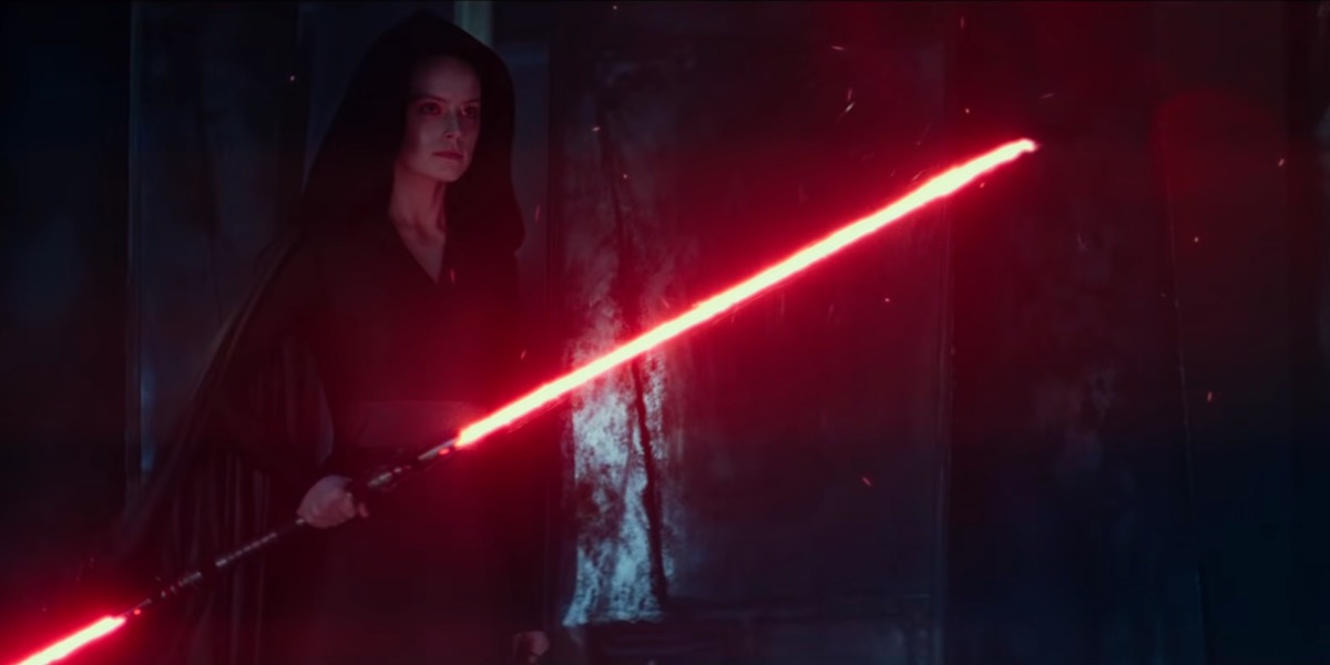 New Star Wars: The Rise of Skywalker Trailer Teases Rey’s Double-Bladed Lightsaber