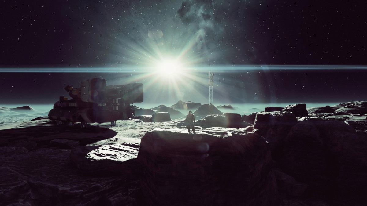 starfield moon starfield