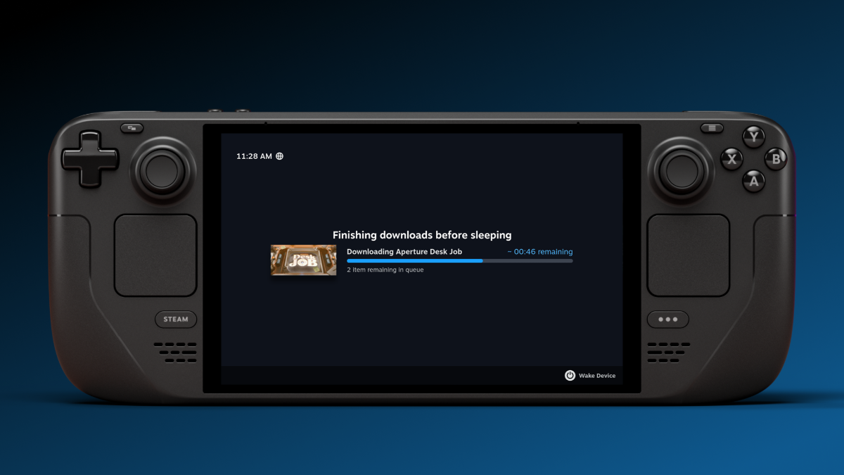 Steam Deck Gets a Display-Off Low-Power Mode for Downloads Three Years After Launch