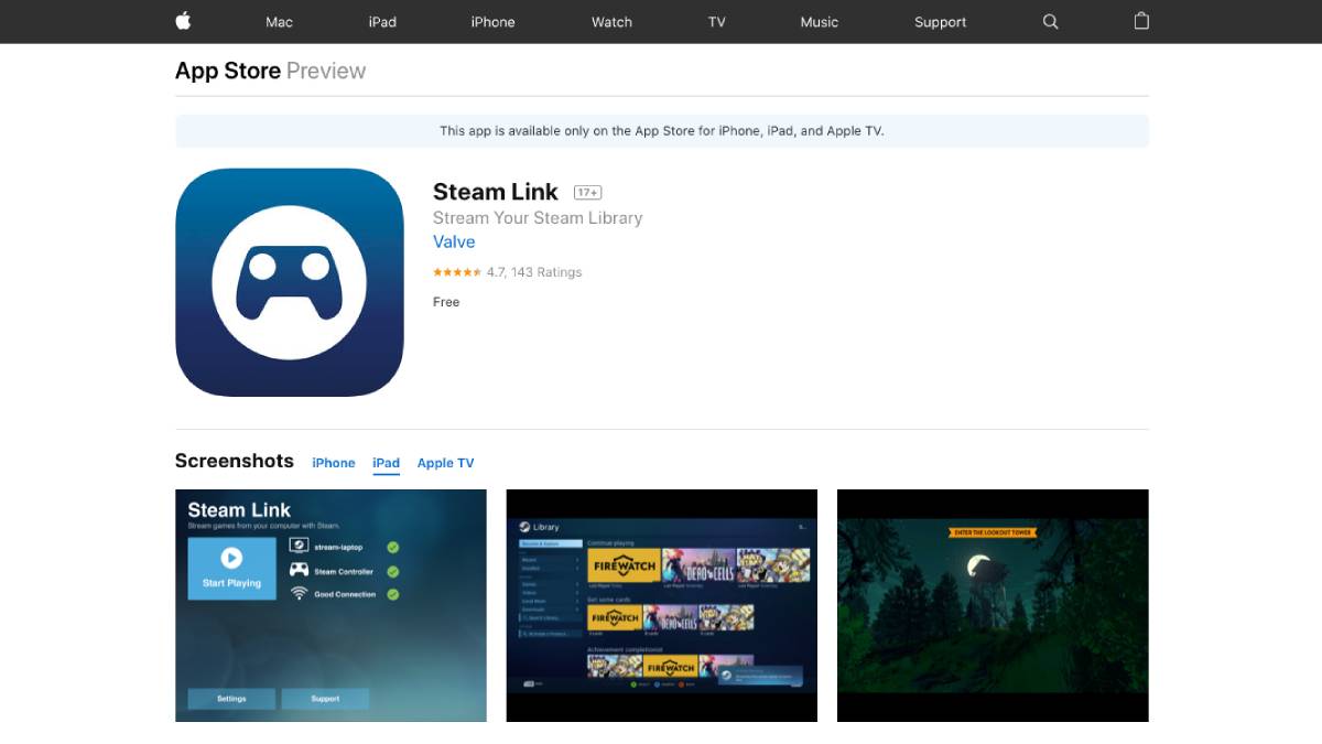 Steam Link on the App Store