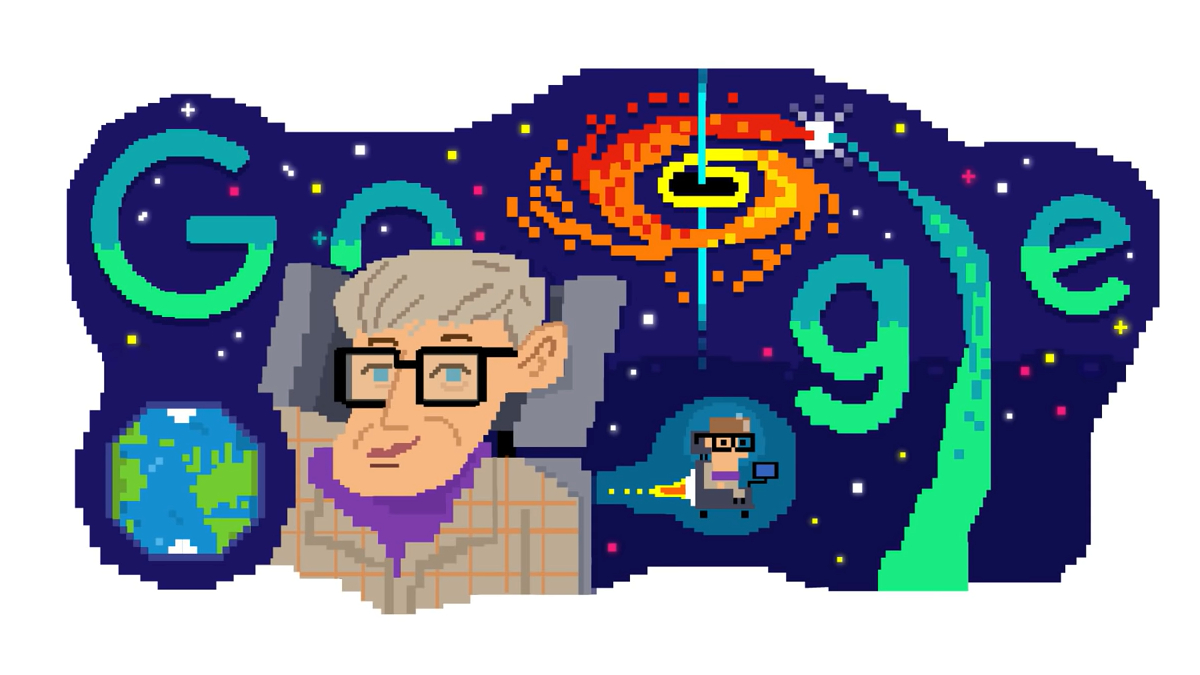 Stephen Hawking’s 80th Birthday Marked by Google With Animated Doodle, Narration in Physicist’s Voice