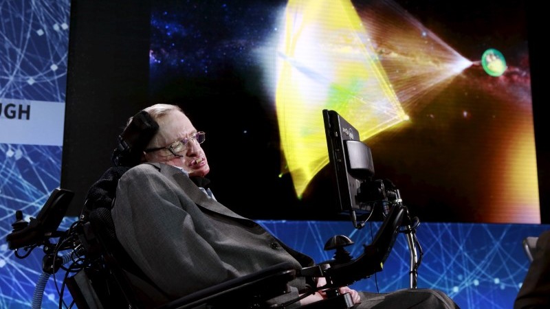 Stephen Hawking's Voice to Be Beamed Into Space at Final Send-Off