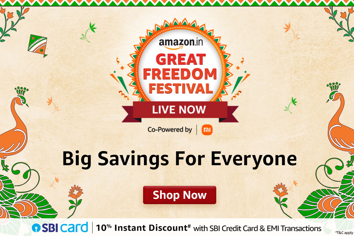 Amazon Great Freedom Festival 2023 Sale Day 3 Live Updates: Top Blockbuster Deals, Offers on Electronics