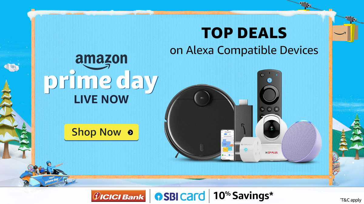 Amazon Prime Day Sale 2023: Top Deals on Alexa Compatible Devices for Your Smart Home