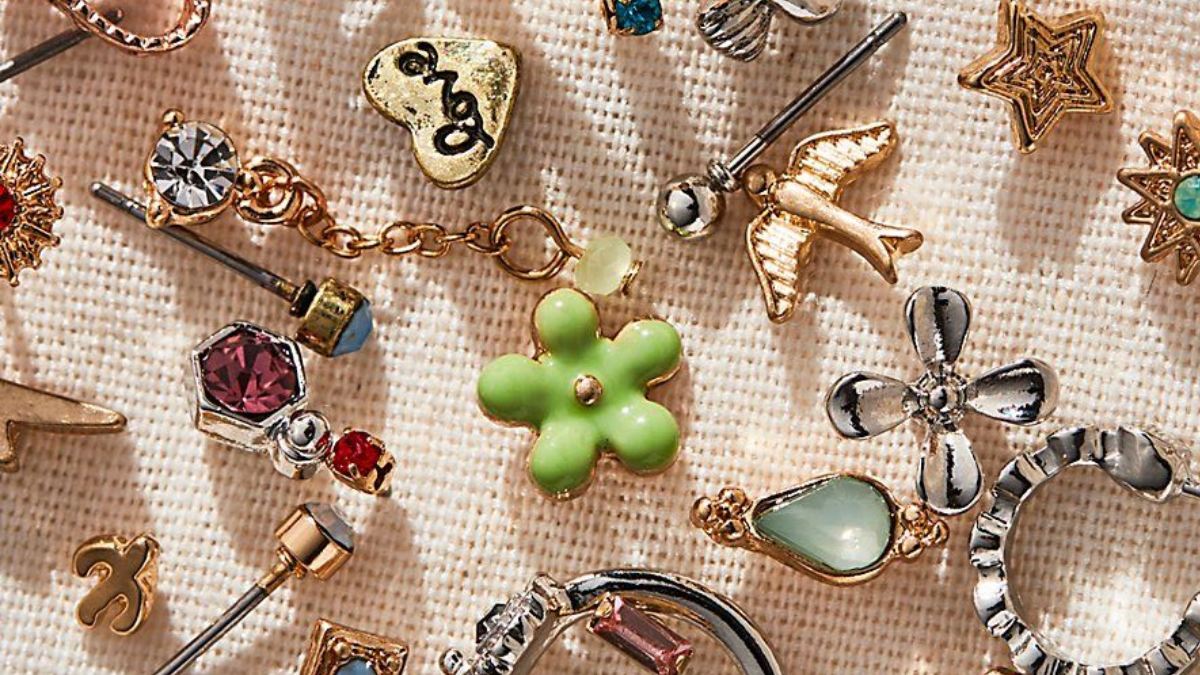 Mismatched Stud Stacks: Best Trendy Earrings For Women