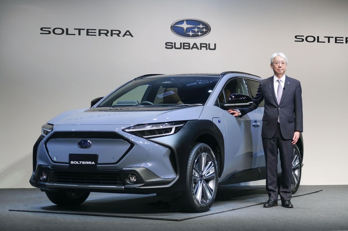 Subaru Launches Solterra, Its First AllElectric Car, Developed With