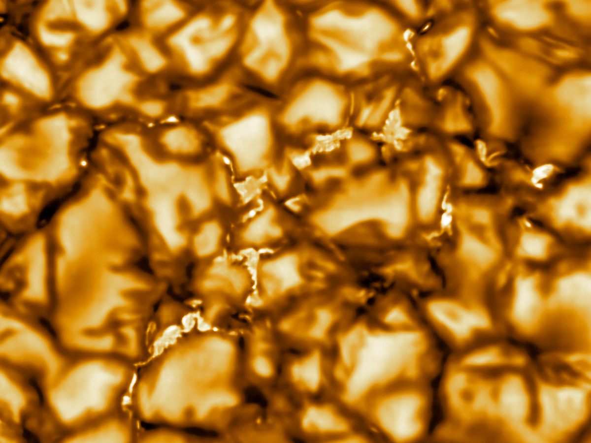 Sun's Surface Seen in Remarkable New Detail in Fresh Images From Solar Telescope