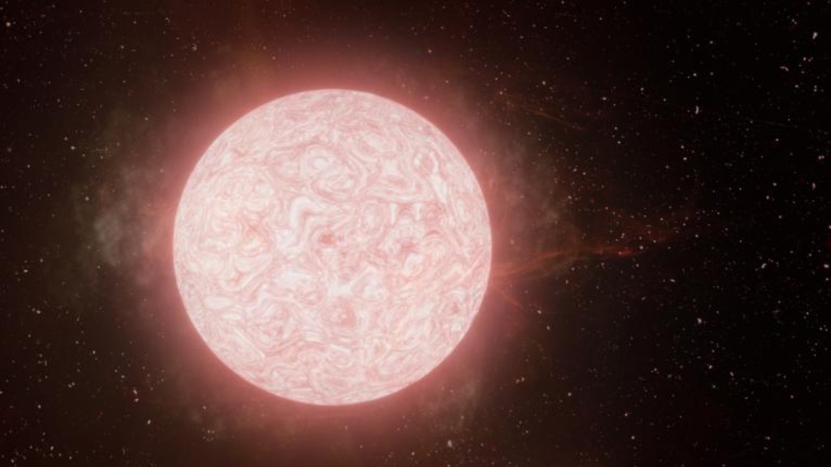 In a First, Astronomers Watch a Giant Red Star Explode Violently in Real Time