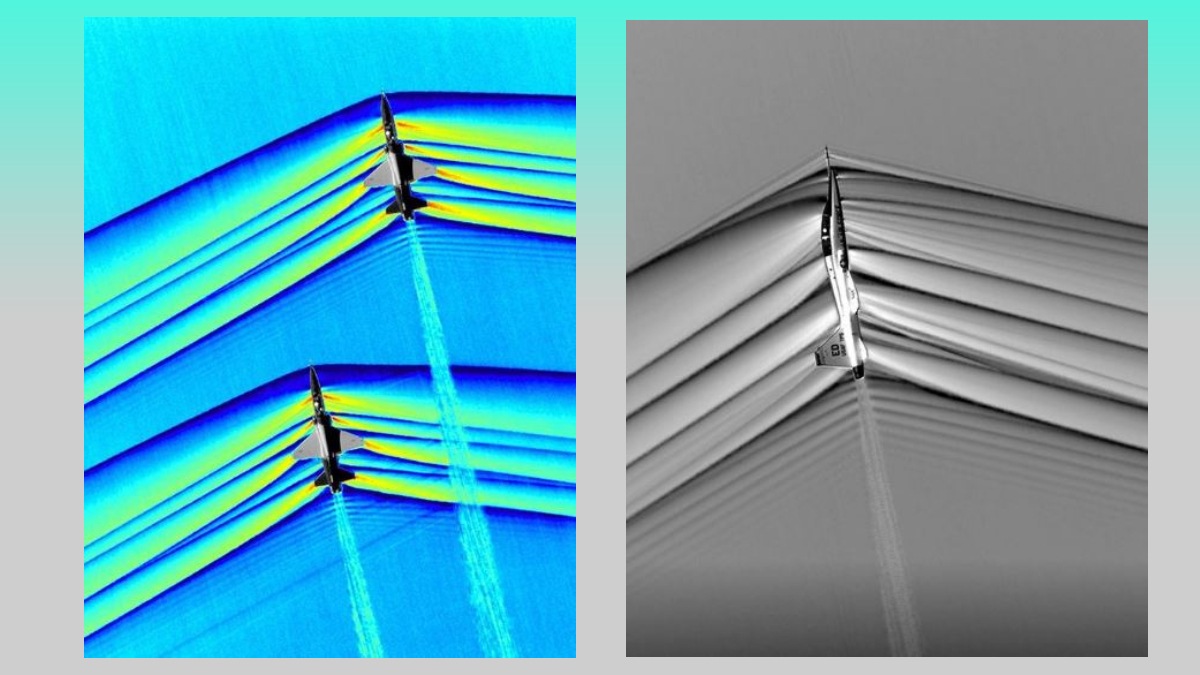 NASA Shares Pictures of Supersonic Shock Wave as Jets Tear Through Air