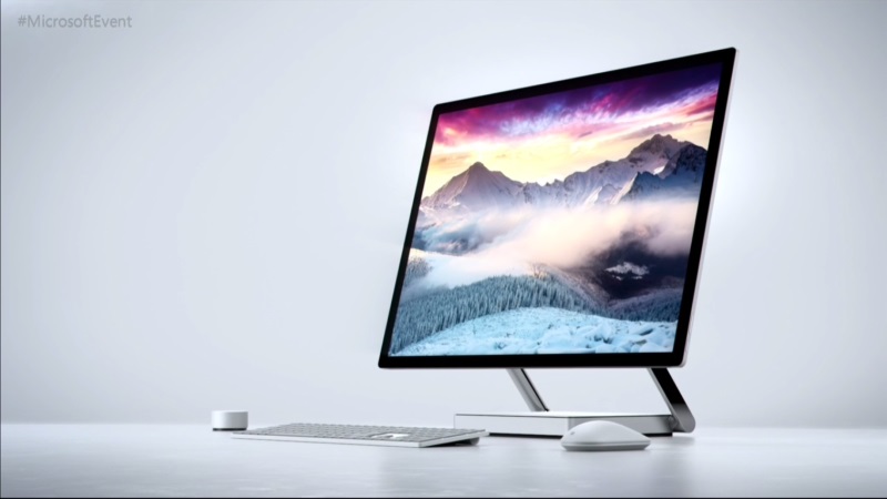 Microsoft Surface Studio All-in-One, Upgraded Surface Book Announced