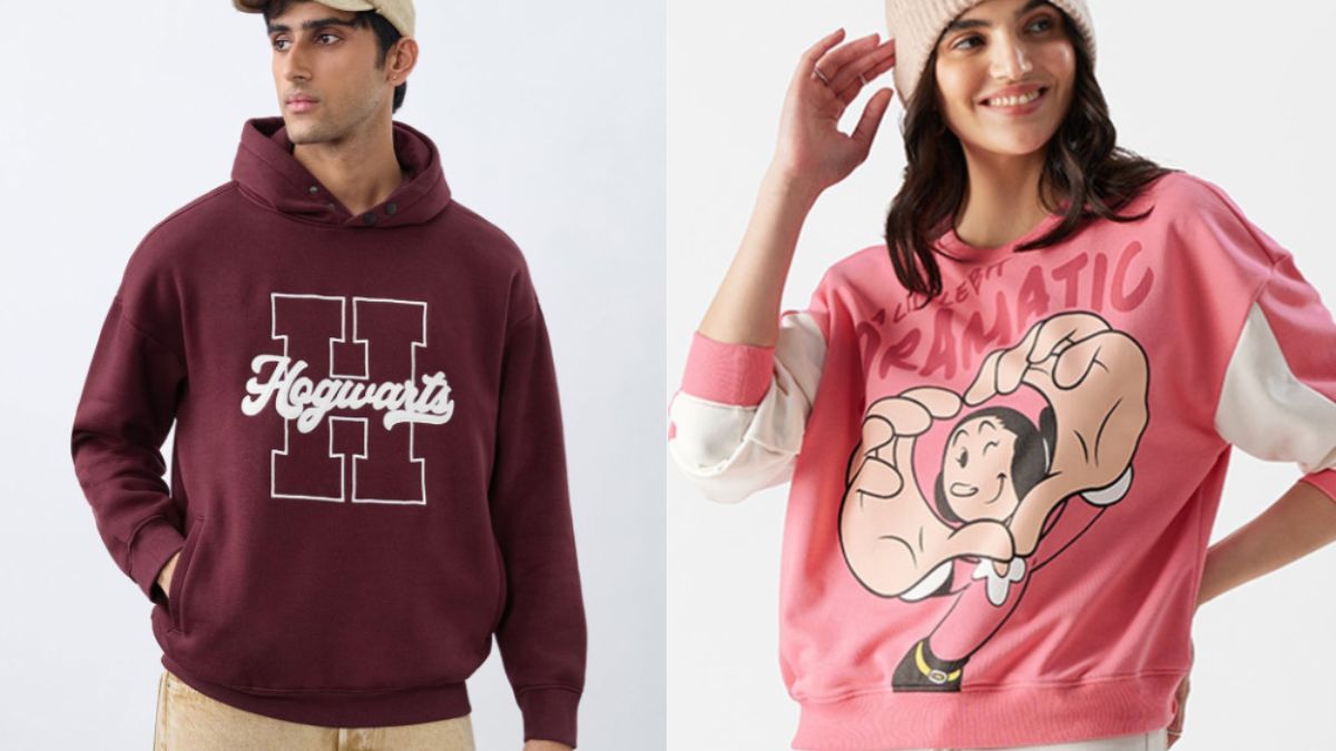 Best Sweatshirts for Men And Women From The Souled Store Available on Myntra