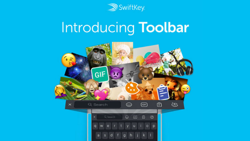 SwiftKey Gets Its Biggest Update Since Microsoft Acquisition, Includes New Toolbar With GIFs, Emoji, and More