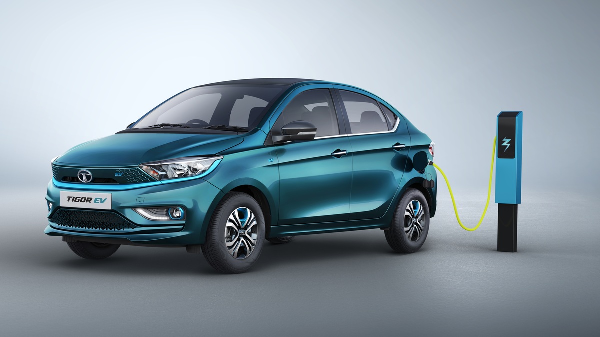Tata Tigor EV With Up to 306 km Range Launched in India Starting Rs. 11.99 Lakhs