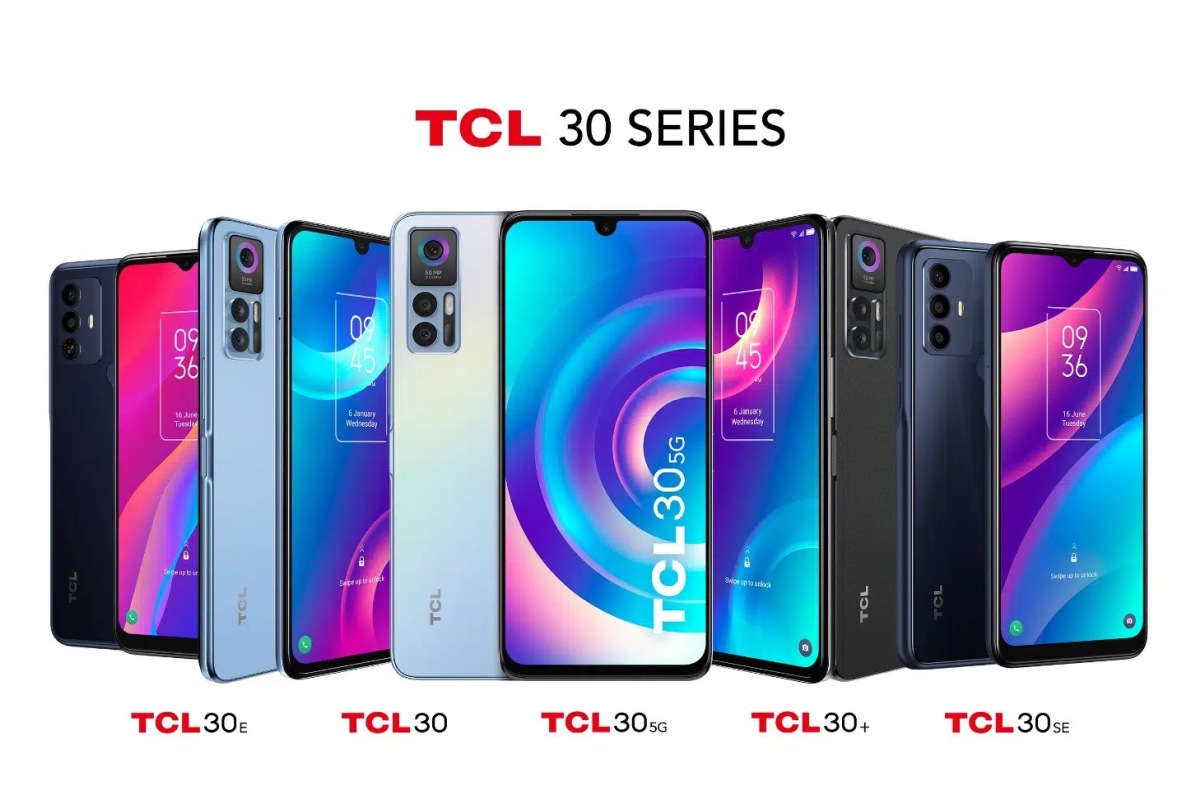TCL 30 5G, TCL 30, TCL 30+, TCL 30 SE, TCL 30 E Launched at MWC 2022; TCL Ultra Flex Foldable Phone Unveiled
