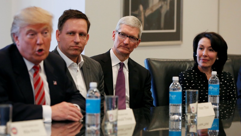 Trump Tech Summit Sees Silicon Valley Elite Meet With President-Elect