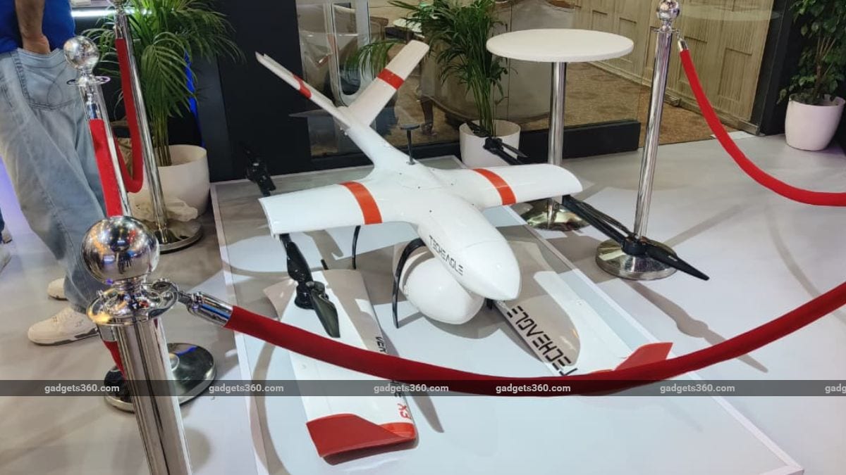 techeagle delivery drone TechEagle delivery drone