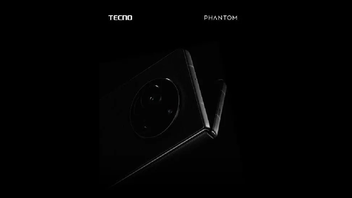 Tecno Phantom V Fold Leaked Render Shows Triple Rear Cameras, Hinge
