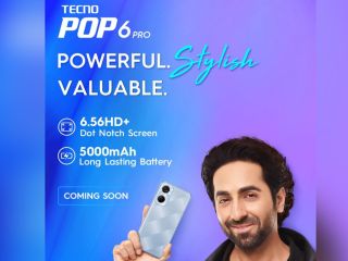 Tecno Pop 6 Pro With 5,000mAh Battery, 6.56-Inch Display to Launch in India Soon: All Details
