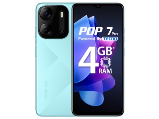 Tecno Pop 7 Pro With 6.56-Inch HD Plus Display, AI Dual Rear Camera Launched in India