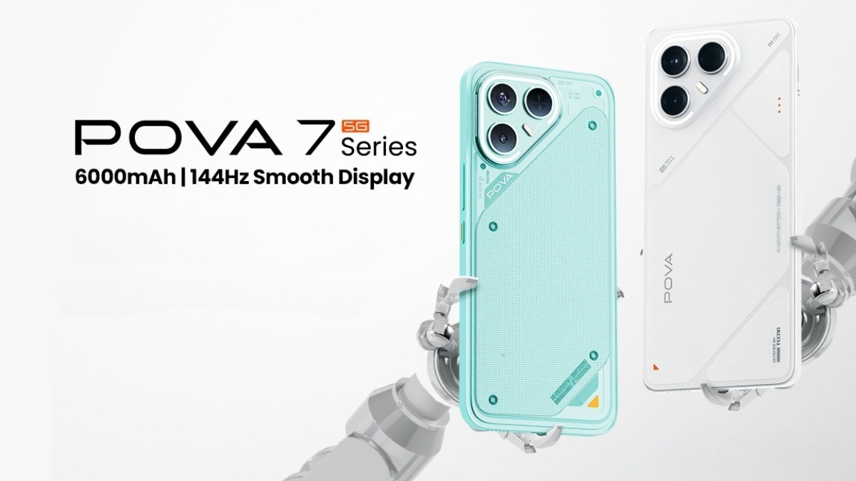 Tecno Pova 7 5G, Pova 7 Pro 5G Launched in India With MediaTek Dimensity 7300 Ultimate SoC