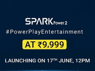 Tecno Spark Power 2 to Launch in India on June 17, Price and Key Specifications Revealed