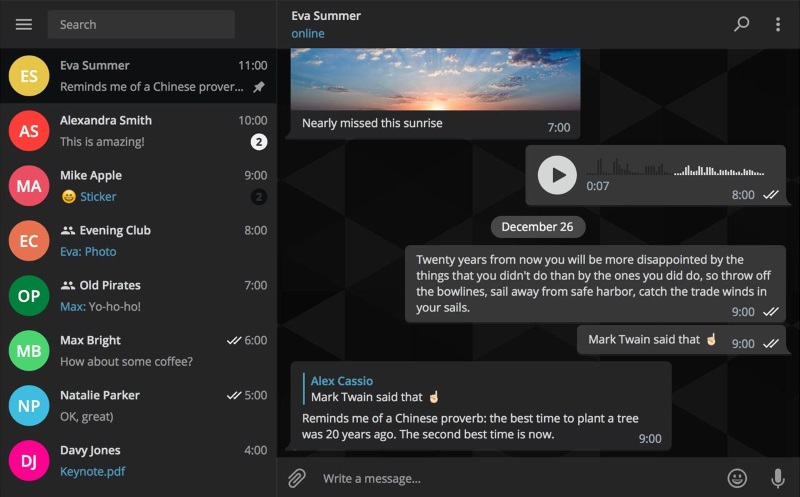 Telegram's Desktop App Hits Version 1.0; Automatically Syncs Messages Across Platforms