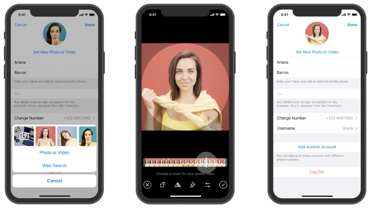 Telegram Update Lets You Upload Profile Videos, Gets 2GB File Sharing Support