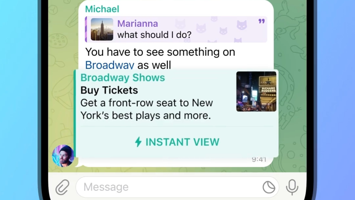 Telegram Update Brings Advanced Reply Options, Link Preview Customisations, Account Colours, More