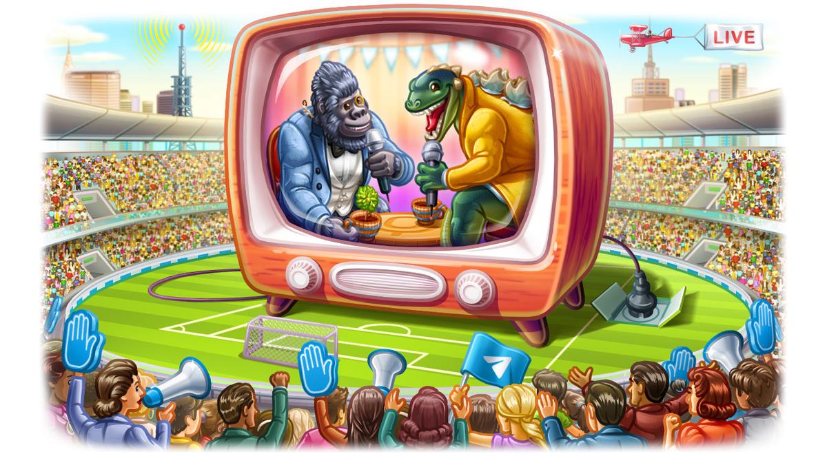 Telegram 8.0 Update Allows Unlimited Viewers to Watch Livestream, Brings Trending Stickers Panel, More