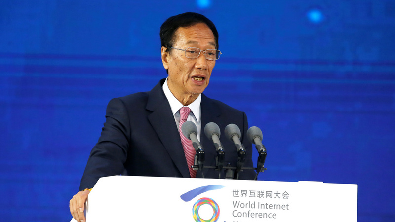 Foxconn Chairman Terry Gou Says Aims to Step Down to Pave Way for Younger Talent