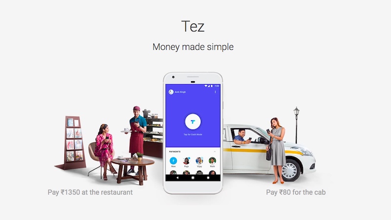 Google Tez UPI-Based Digital Payments App Launched in India