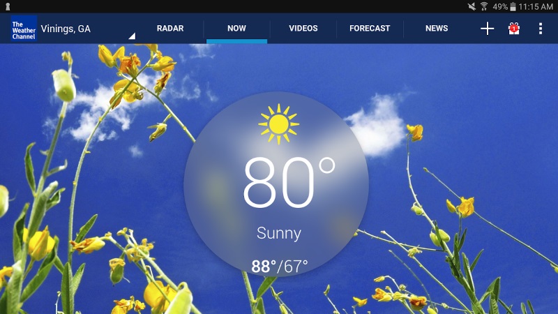 The Weather Channel App Can Now Receive Alerts Without a Cell Connection