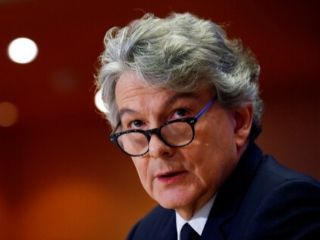 Elon Musk, EU Industry Chief Thierry Breton Discuss Digital Services Act Ahead of Twitter Deal