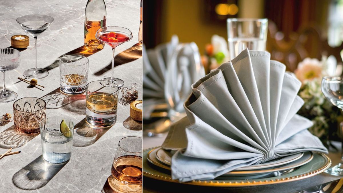 Myntra Sale 2025 Diwali Party Essentials: Recyclable Glassware & Cotton Napkin Deals